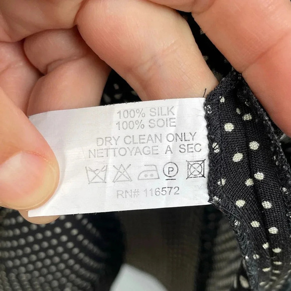 Issa  London Wrap Front Silk Jersey Polka Dot Dress, size 8 - Picture 12 of 15